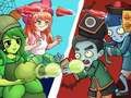 Spēle Augu vs zombiju aizsardzība  online