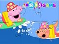 Spēle Puzle: Peppa Pig jūras burāšana  online