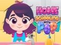 Spēle Mājas mācības ar popmūziku  online