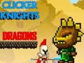 Spēle Clicker Knights vs Dragons online