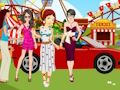 Spēle Tematiskais parks Girls Escape  online