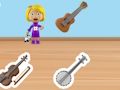 Spēle Alises mūzikas instrumentu formu pasaule  online