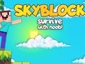 Spēle Skyblock izdzīvo ar Noob!  online