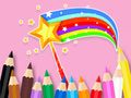 Spēle Krāsojamā grāmata: Magic Stick  online