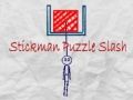 Spēle Stickman Puzzle slīpsvītra  online
