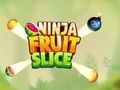 Spēle Nindzjas augļu šķēle  online