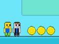 Spēle Obijs pret Bekonu Rainbow Parkour  online