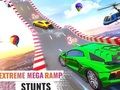 Spēle Neiespējams mega rampas auto triks  online