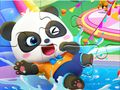 Spēle Puzle: Baby Panda ūdens atrakciju parks online Spēle Puzle: Baby Panda ūdens atrakciju parks online