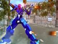 Spēle ASV policijas robotu transformācija: robotu cīņas spēles  online