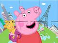 Spēle Puzle: Peppa ceļo apkārt  online