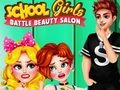Spēle Skolēnu kaujas skaistumkopšanas salons  online