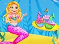 Spēle Mermaid Glitter kūku gatavotājs  online
