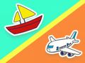 Spēle Bērnu viktorīna: Transporta jautrība  online