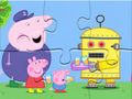 Spēle Puzle: Peppa robots  online