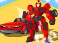 Spēle Robotu transformācijas sacīkstes  online