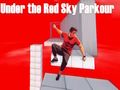 Spēle Parkour zem Red Sky  online
