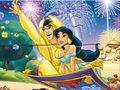 Spēle Puzle: Aladina lampa  online