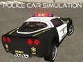 Spēle Policijas auto simulators 2020  online