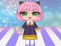 Spēle Chibi skaistumkopšanas salona saģērbšanās un spa  online