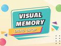 Spēle Vizuālā atmiņa Drag Drop  online
