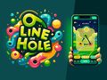 Spēle Līnija uz cauruma  online