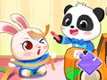 Spēle Puzle: Pandas mazuļa spēles laiks online Spēle Puzle: Pandas mazuļa spēles laiks online