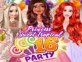 Spēle Moana Sweet Tropical Sixteen ballīte  online