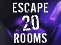 Spēle Escape 20 istabas  online