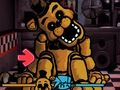 Spēle FNF pret FNAF zeltu  online