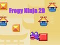 Spēle Frogy Ninja 2d online