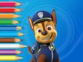 Spēle Krāsojamā grāmata: Paw Patrol Chase  online
