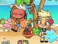 Spēle Puzle: Avatar World Sunbathing  online
