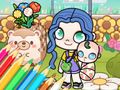 Spēle Krāsojamā grāmata: Avatar World Babycare online Spēle Krāsojamā grāmata: Avatar World Babycare online