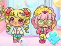 Spēle Puzle: Avatar World Candy Girl online Spēle Puzle: Avatar World Candy Girl online