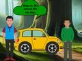 Spēle Draugi atrod automašīnas atslēgu  online