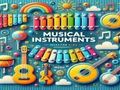 Spēle Mūzikas instrumenti  online