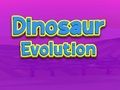 Spēle Dinozauru evolūcija  online