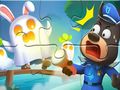 Spēle Puzle: Baby Panda Haunted Town  online
