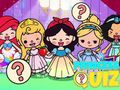 Spēle Bērnu viktorīna: Princešu viktorīna  online