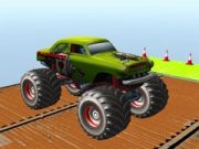 Spēle Mega rampa Monster truck  online