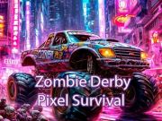 Spēle Zombiju derbija pikseļu izdzīvošana online