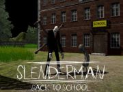 Spēle Slendermans atpakaļ uz skolu  online