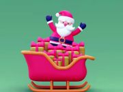 Spēle Ziemassvētku kamaniņu braucējs 3D  online