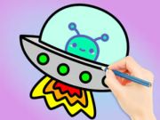 Spēle Krāsojamā grāmata: Galaxy Wander  online