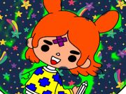 Spēle Toca Life krāsojamā grāmata  online