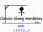 Spēle Klasiskā Hang vārdu spēle  online