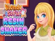 Spēle Blondīne Sofijas sveķu kratītājs  online
