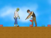 Spēle Kovboju izdzīvošanas zombijs  online