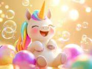 Spēle Puzle: Unicorn Bubble Fun  online
